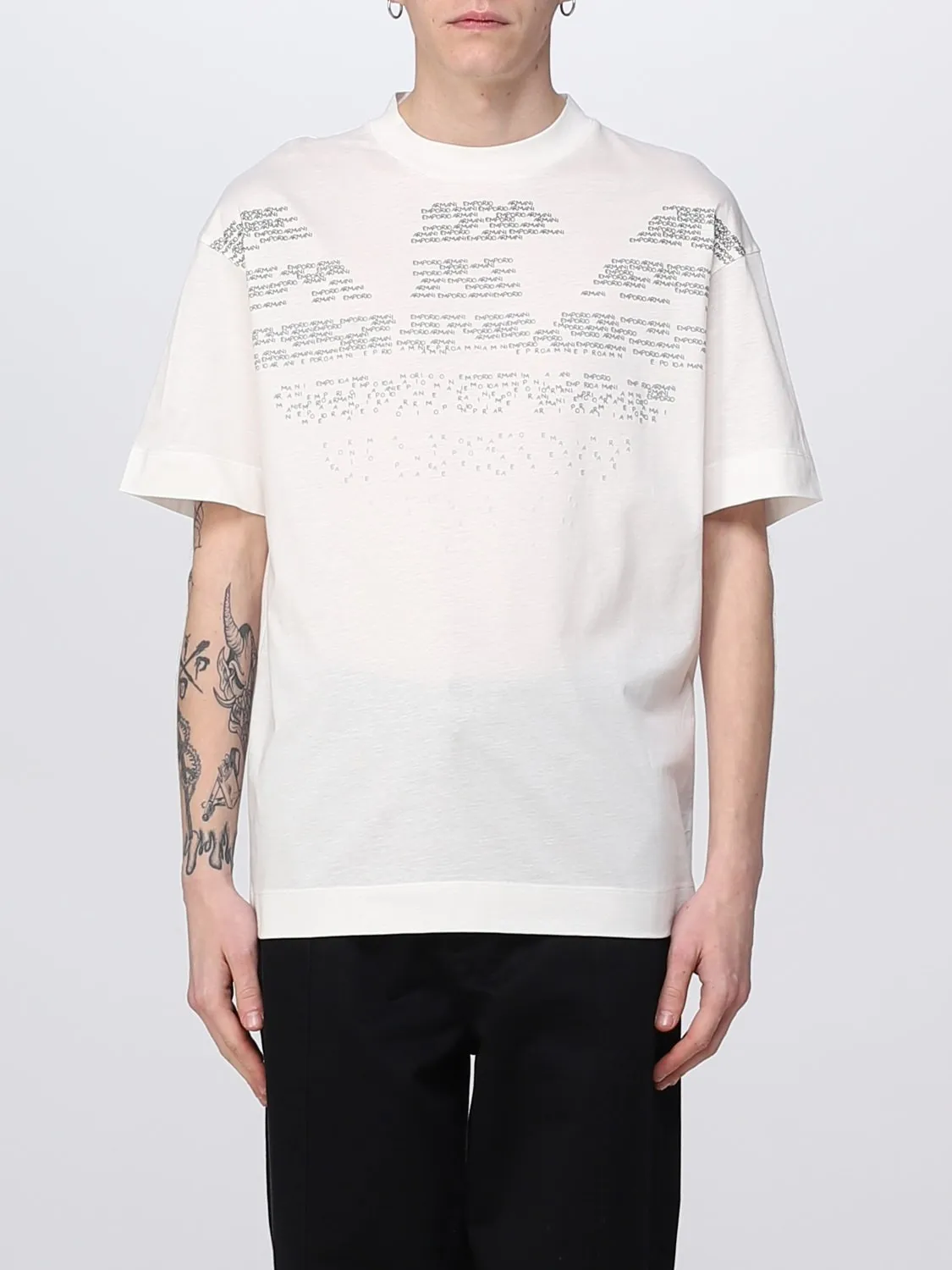 EMPORIO ARMANI  |Cotton Logo T-Shirts