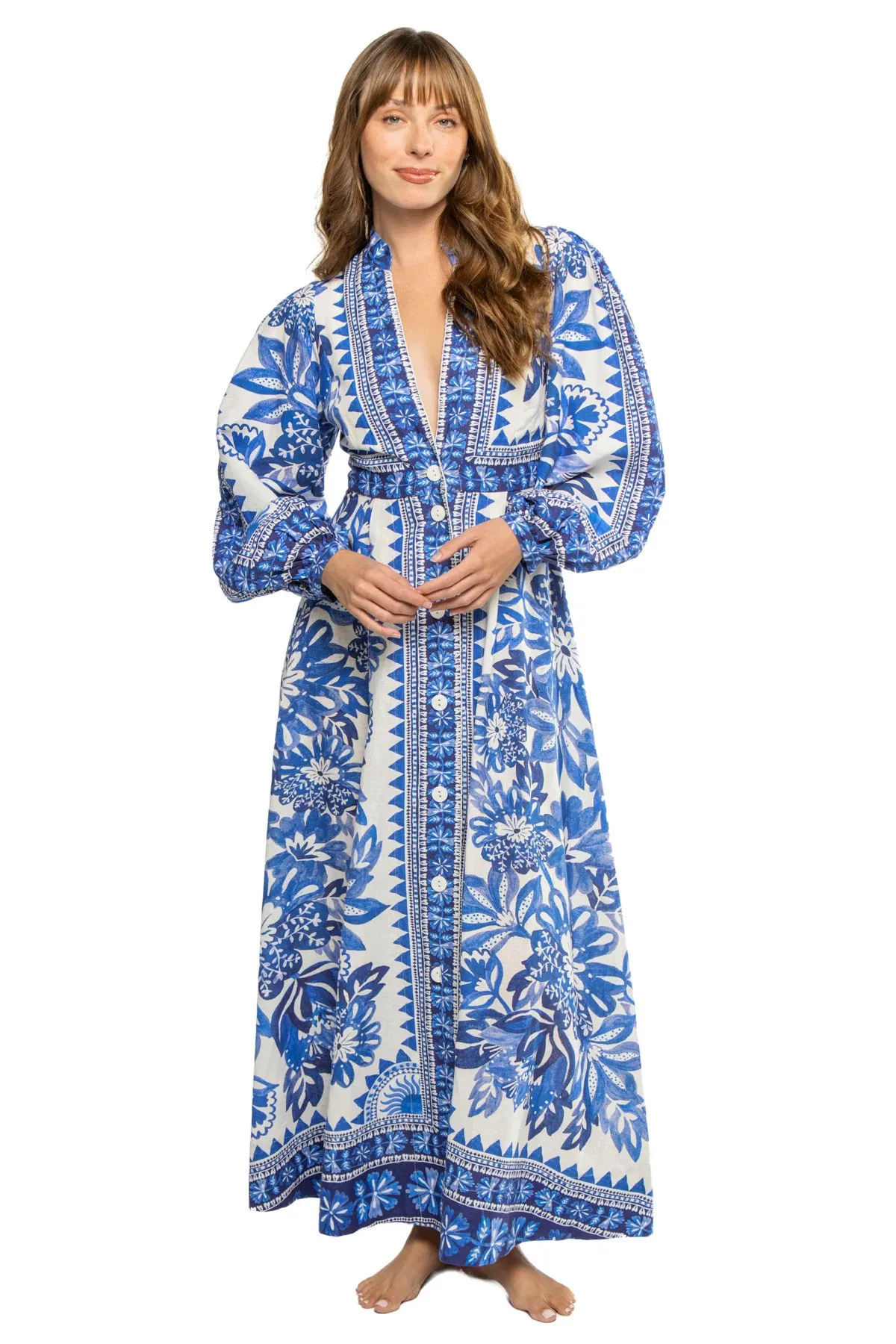 Flora Tapestry Maxi Dress