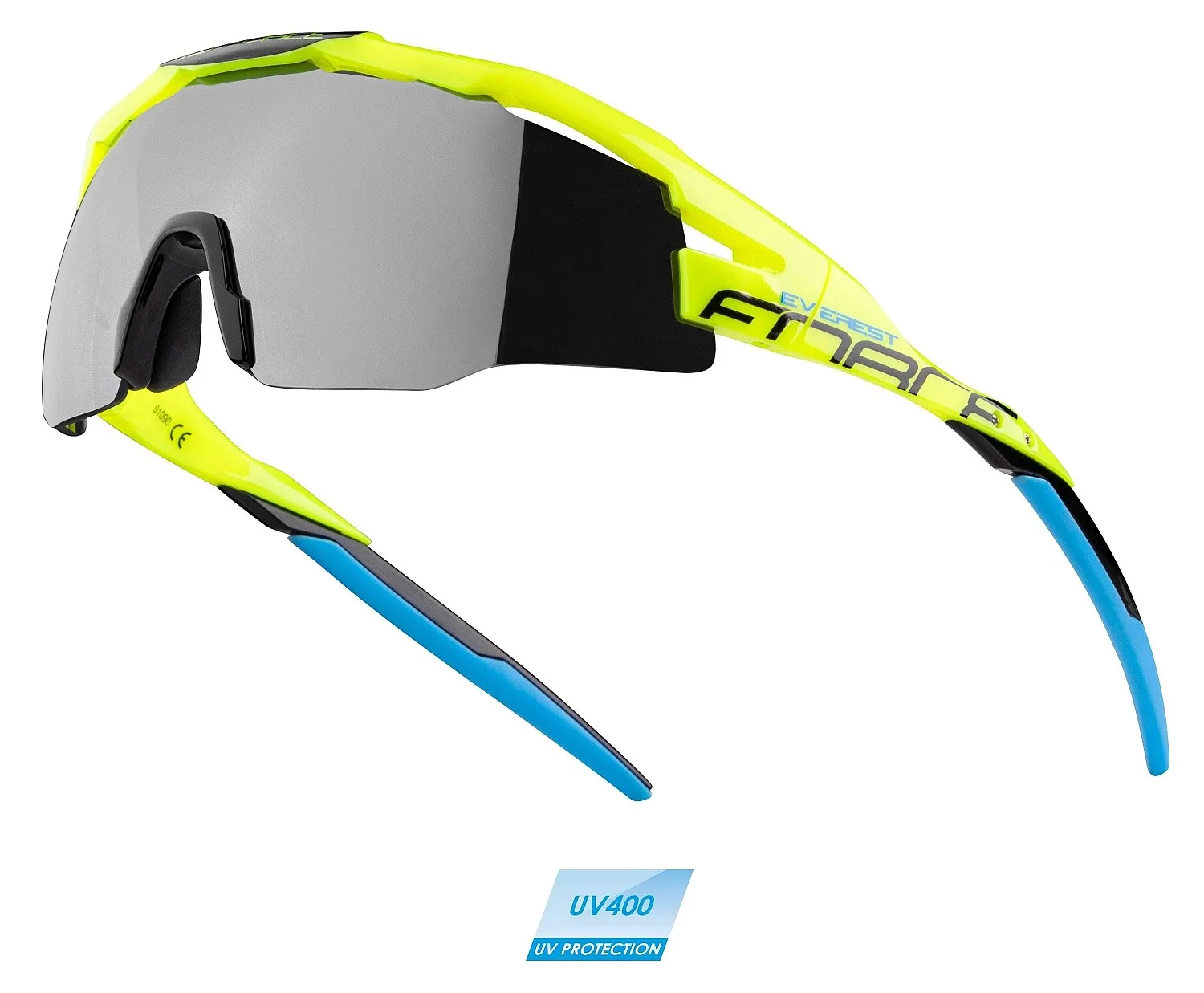 glasses FORCE Everest - Fluo/Black