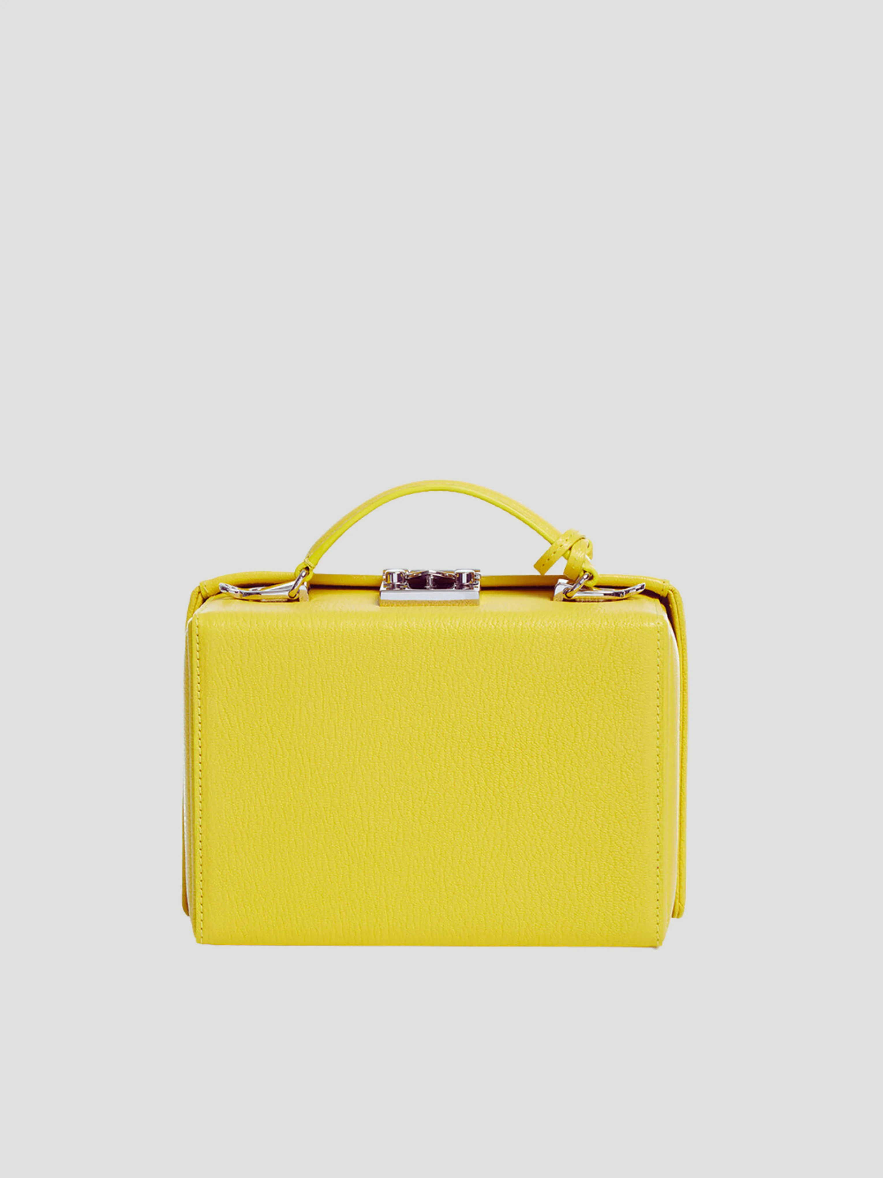 Grace Box Bag in Citron