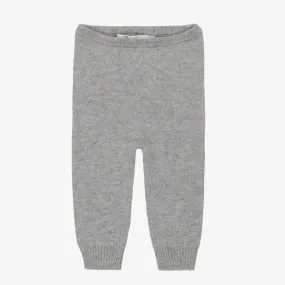 Grey Cashmere Knit Leggings