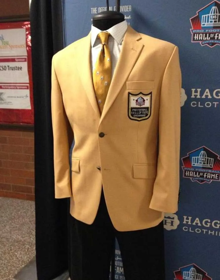 Hall Of Fame Jacket - Pro Football Enshrinee Coat - Ujackets