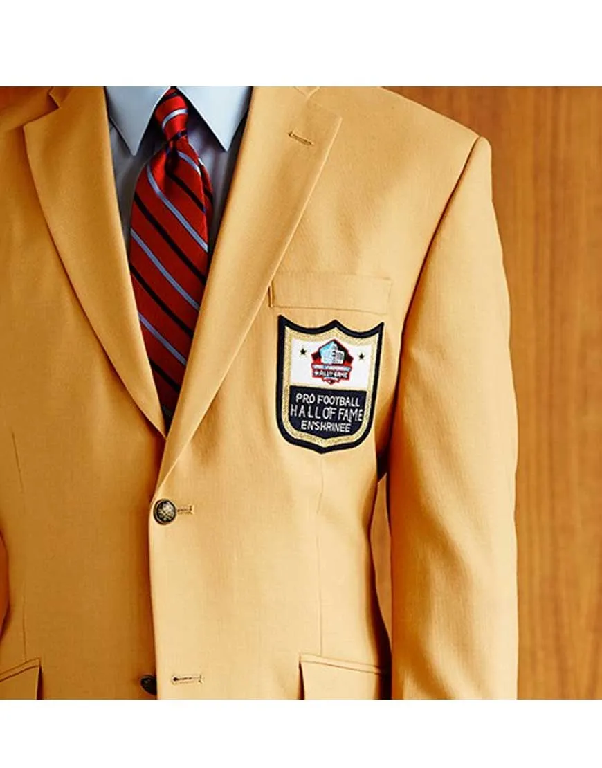 Hall Of Fame Jacket - Pro Football Enshrinee Coat - Ujackets