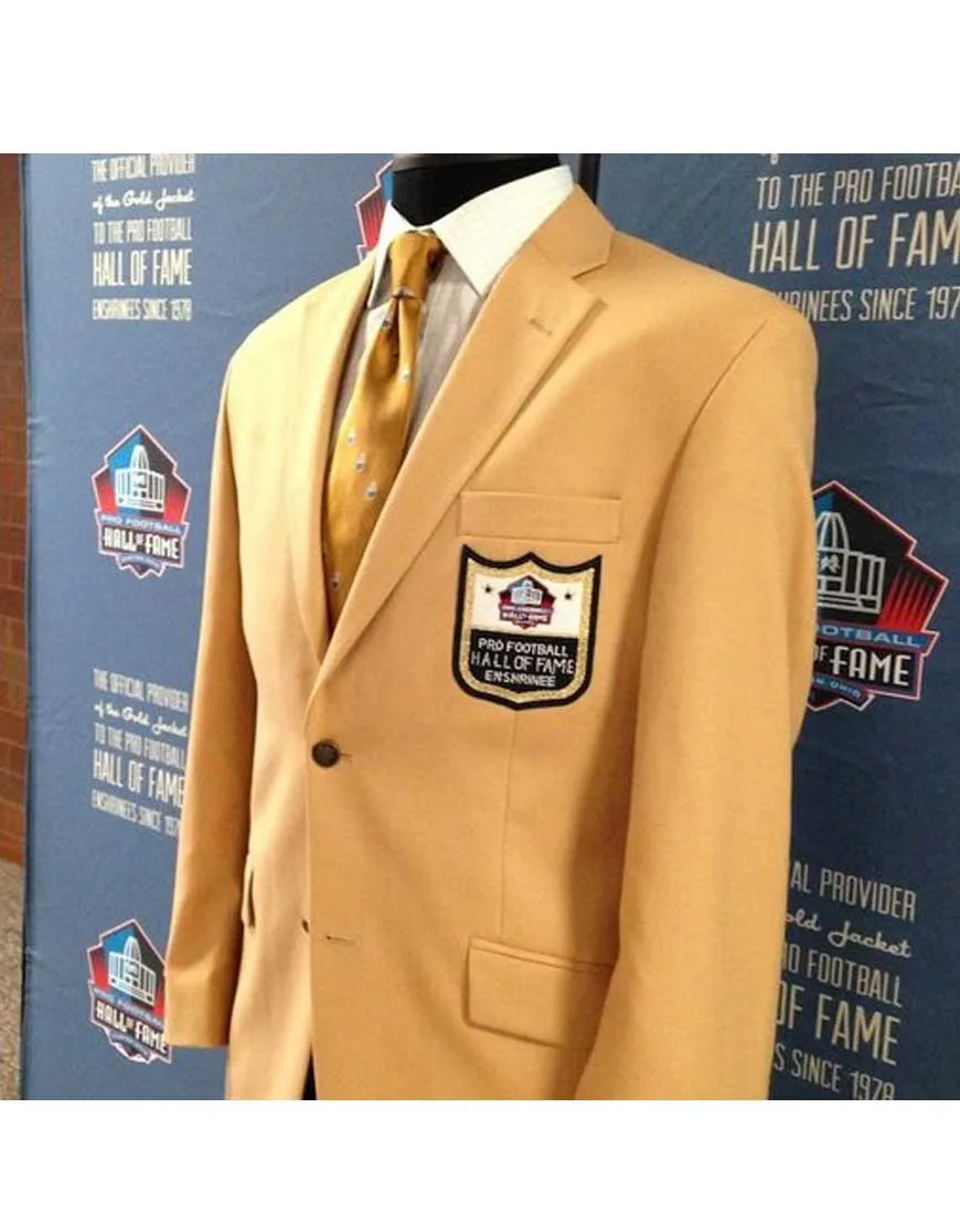 Hall Of Fame Jacket - Pro Football Enshrinee Coat - Ujackets