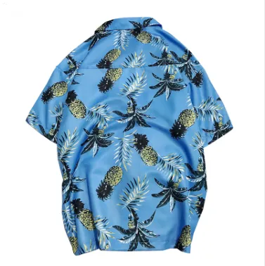 Hawaii Style Full Printing Summer Casual Shirts Men