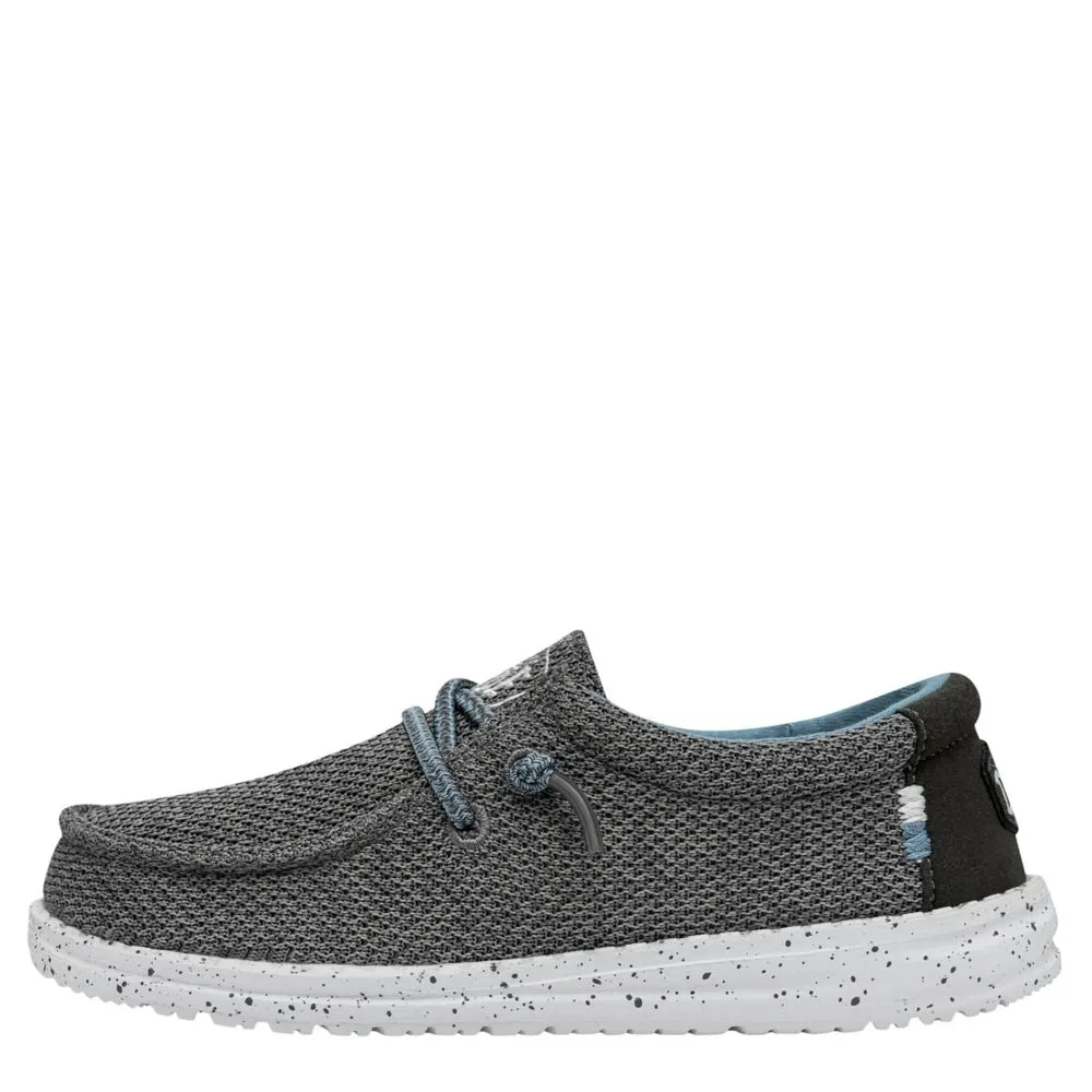 HEYDUDE  BOYS WALLY YOUTH SLIP ON SNEAKER