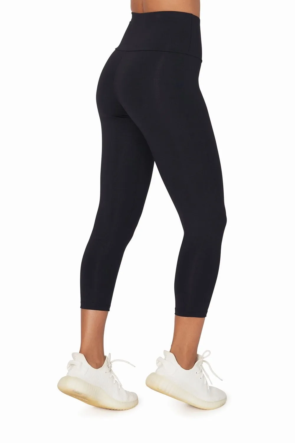 High Waisted Basic Xtreme Mid Calf Legging