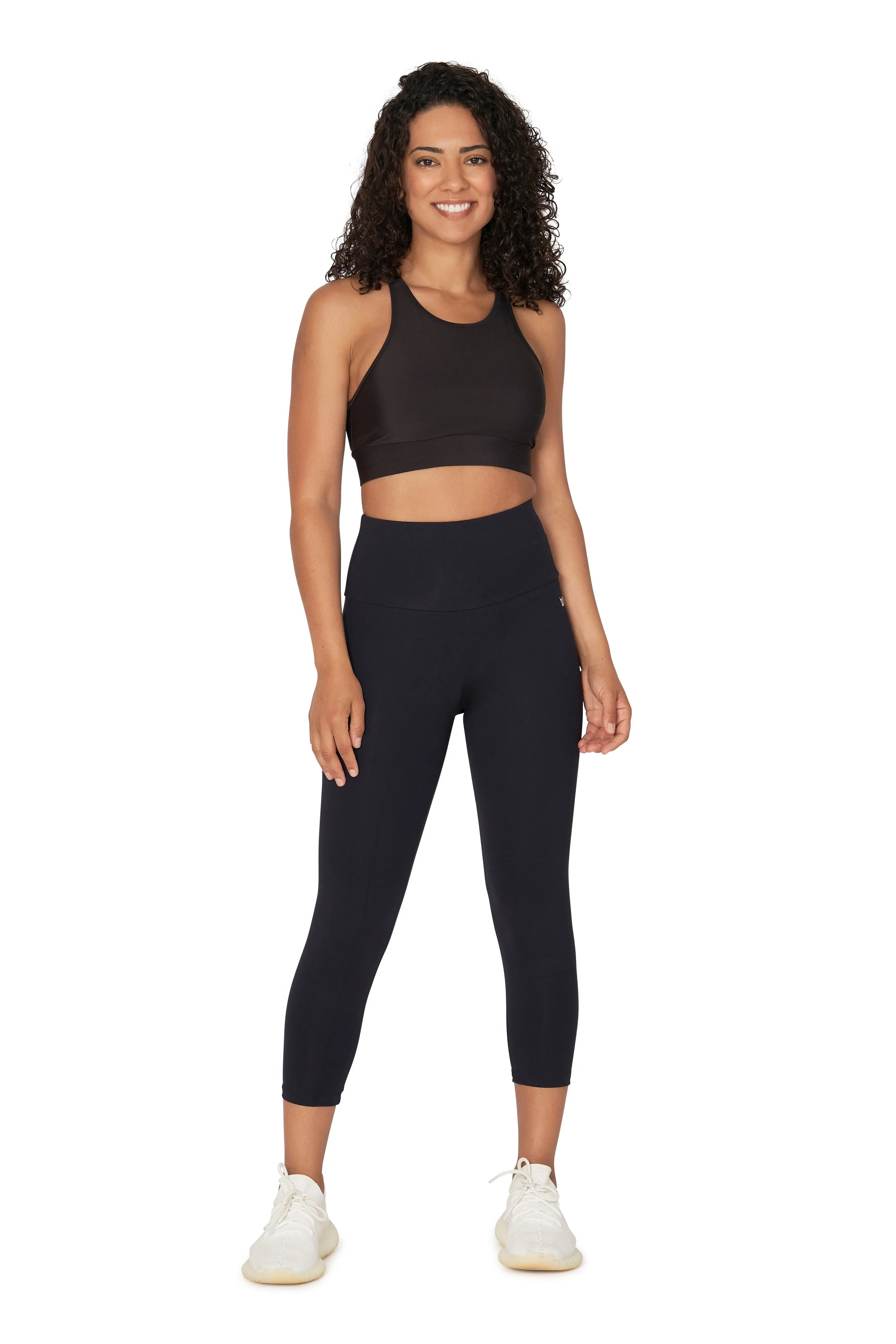 High Waisted Basic Xtreme Mid Calf Legging