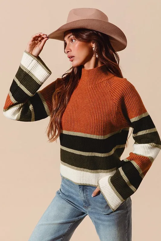 Holly Mock Neck Sweater