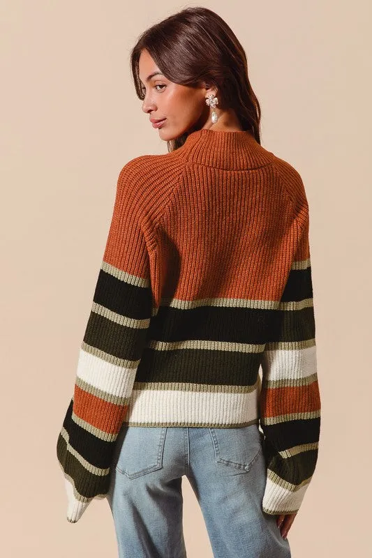 Holly Mock Neck Sweater