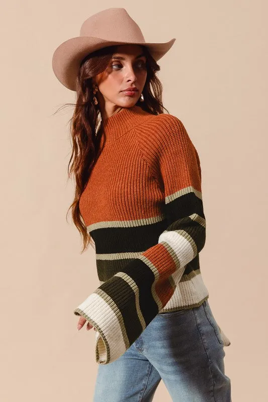 Holly Mock Neck Sweater