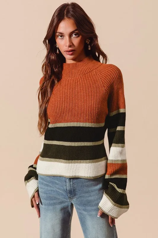 Holly Mock Neck Sweater