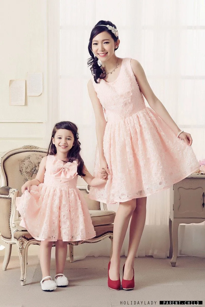 Hundred Flowers Mother Daughter  Dress