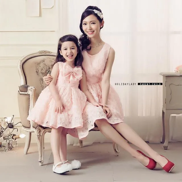 Hundred Flowers Mother Daughter  Dress