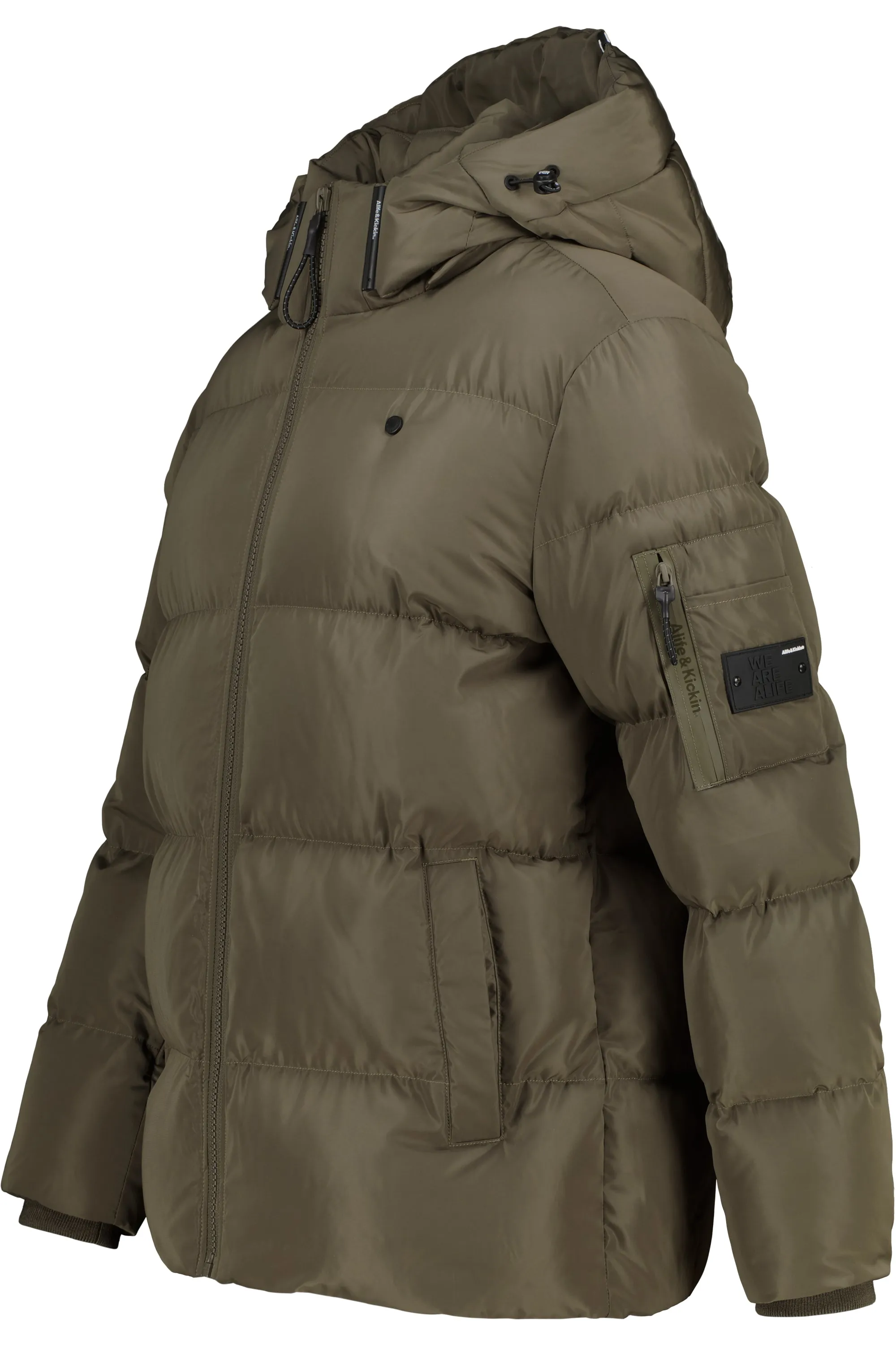 JamesAK A Puffer Jacket Dunkelgrün