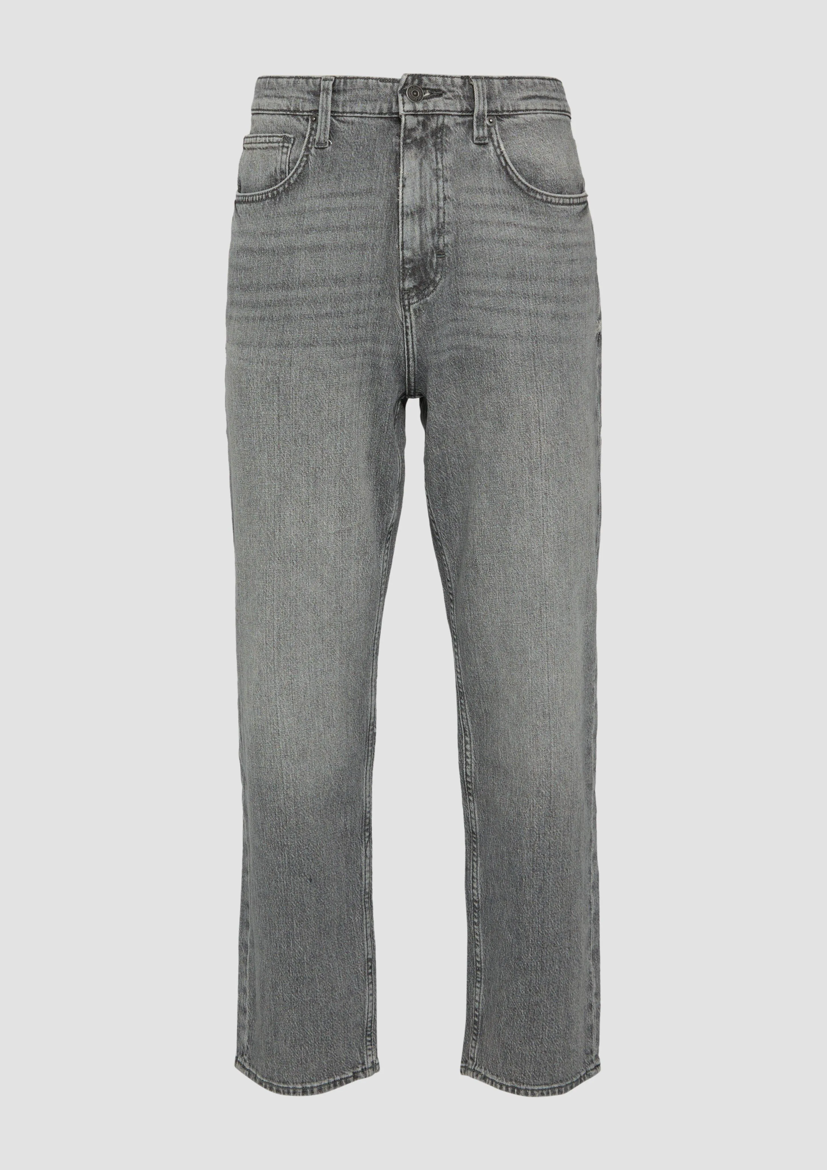 Jeans / loose fit / mid rise / straight leg