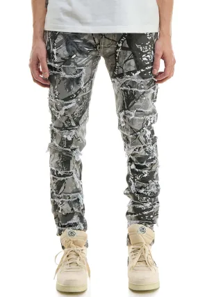 Kdnk Complex Camo Black Jeans