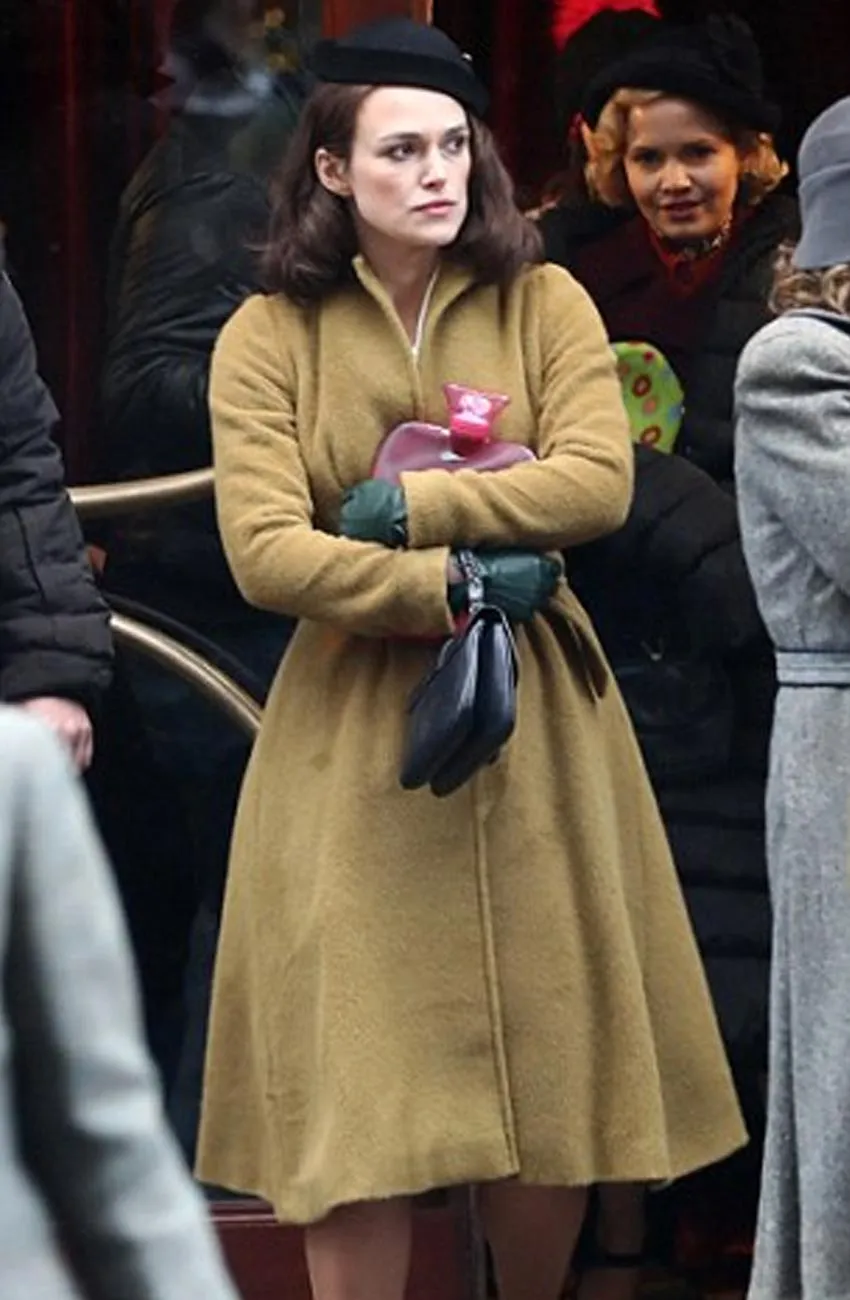 Keira Knightley The Aftermath Rachael Morgan Coat