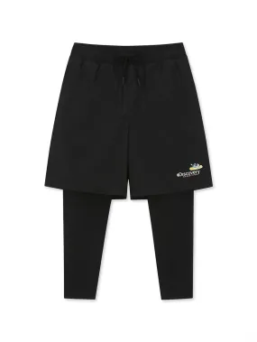 [KIDS] Board Shortss Water Leggings Black