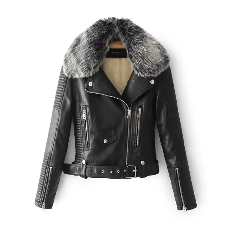 Leather Emma Coat