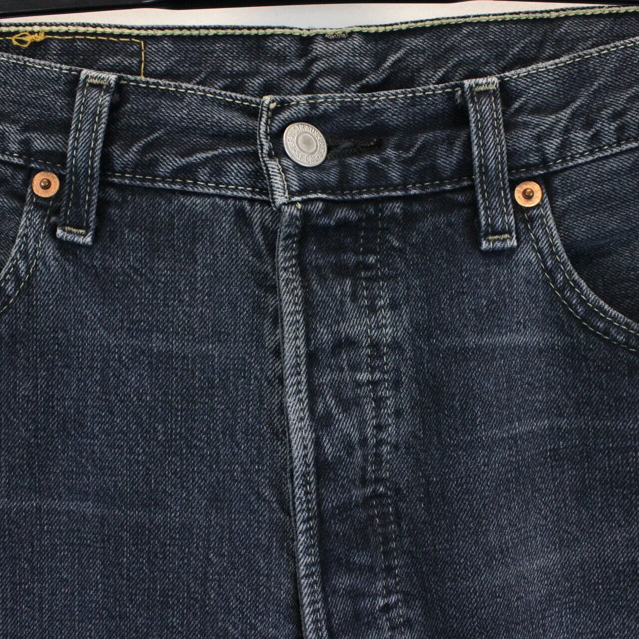 LEVIS 501 Jeans Black Charcoal | W32 L34