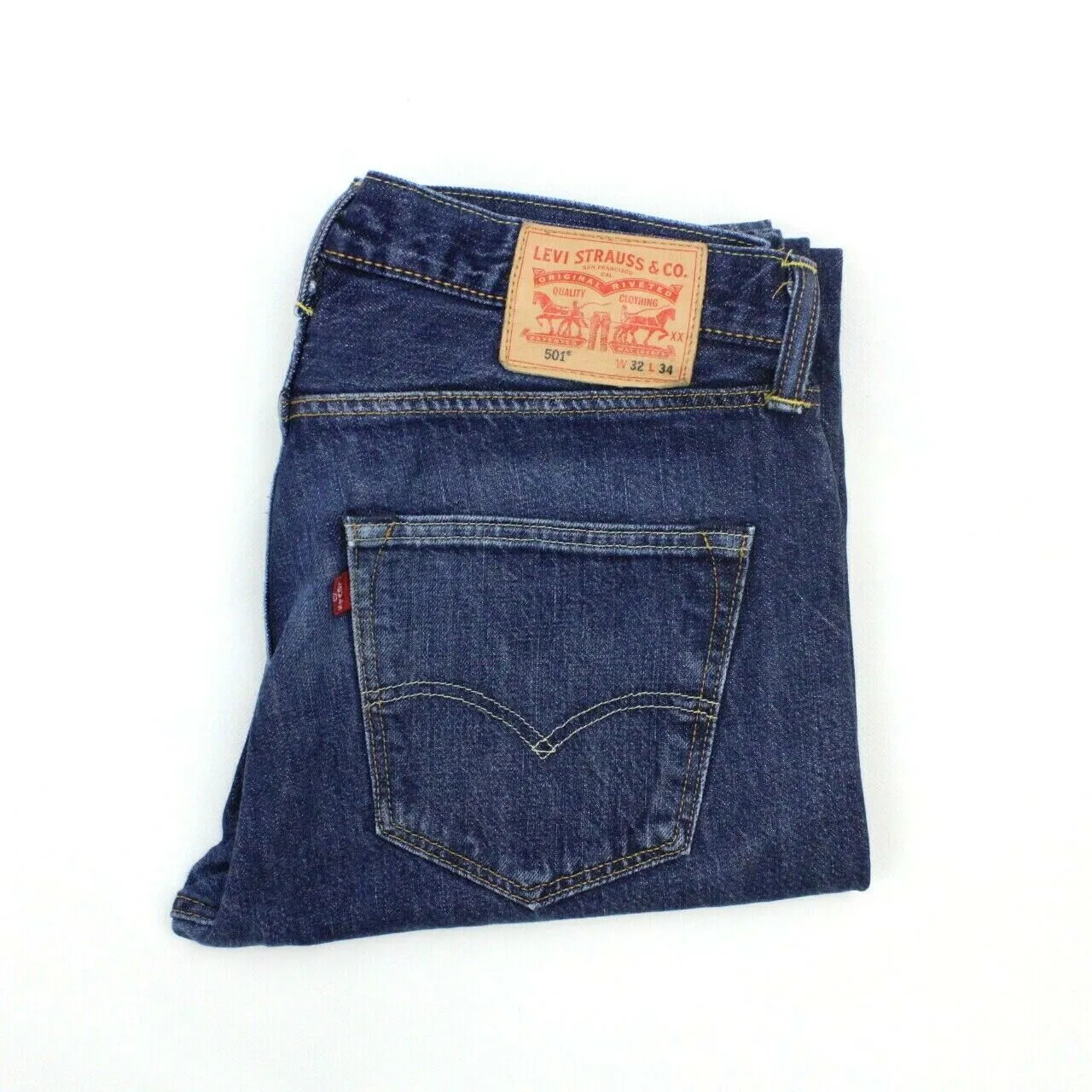 LEVIS 501 Jeans Dark Blue | W32 L34