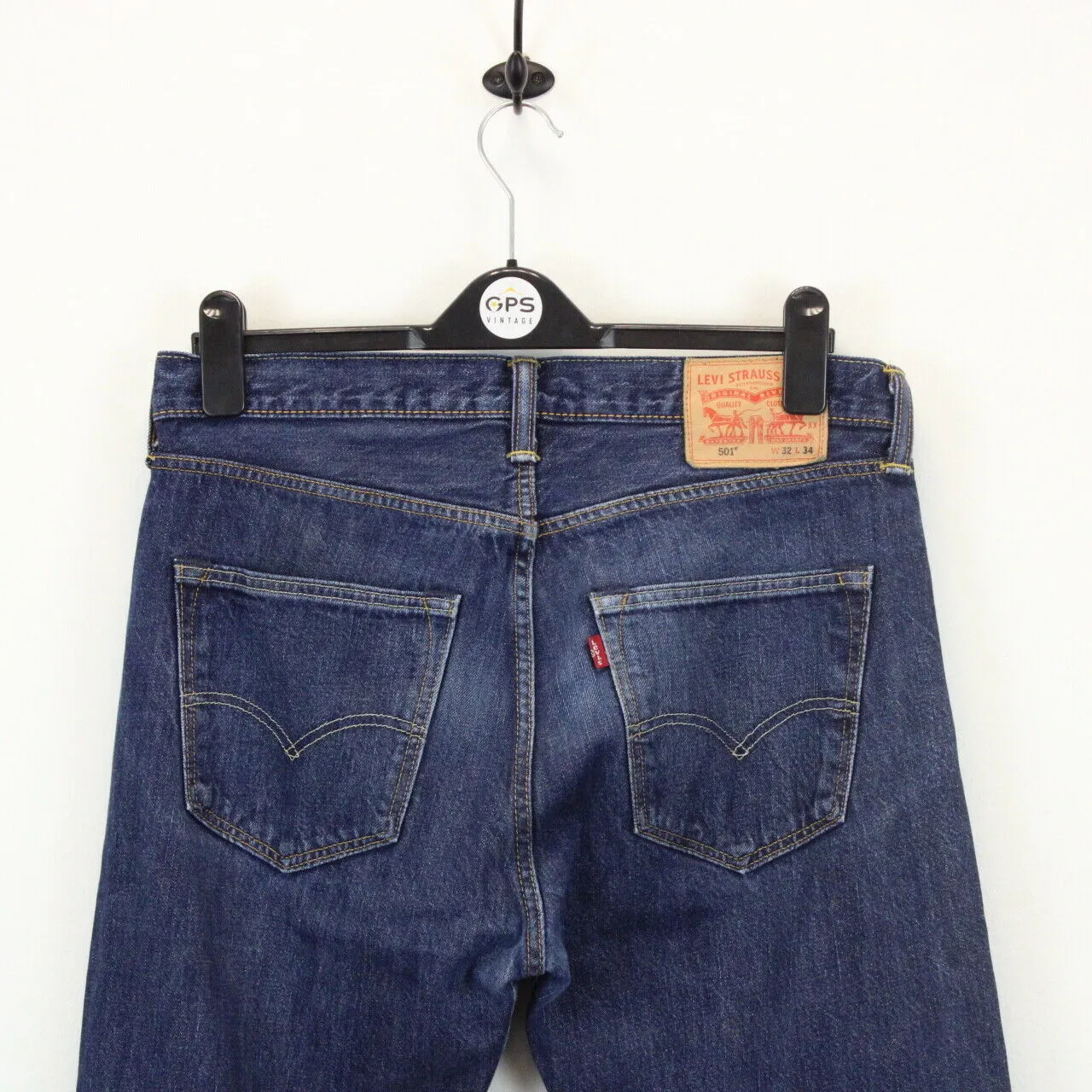 LEVIS 501 Jeans Dark Blue | W32 L34