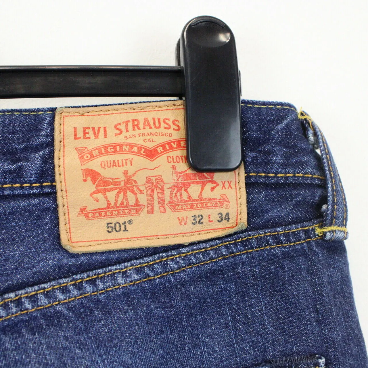 LEVIS 501 Jeans Dark Blue | W32 L34