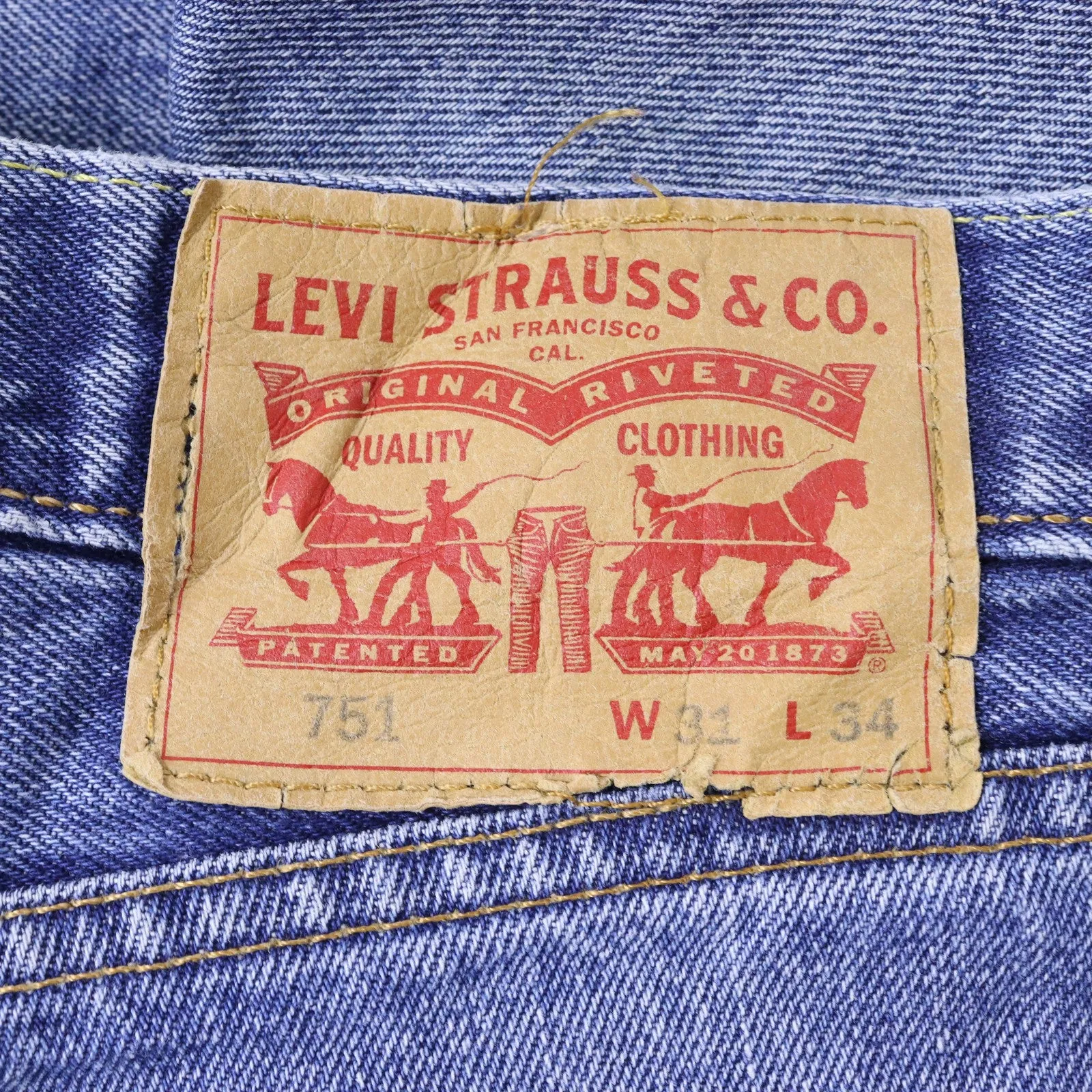 Levi's 751 Blue Jeans