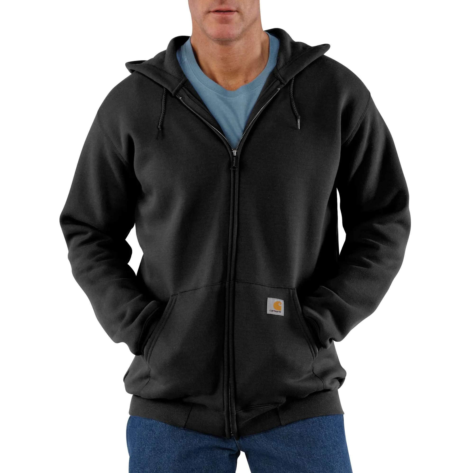 Loose Fit Midweight Full-Zip Sweatshirt