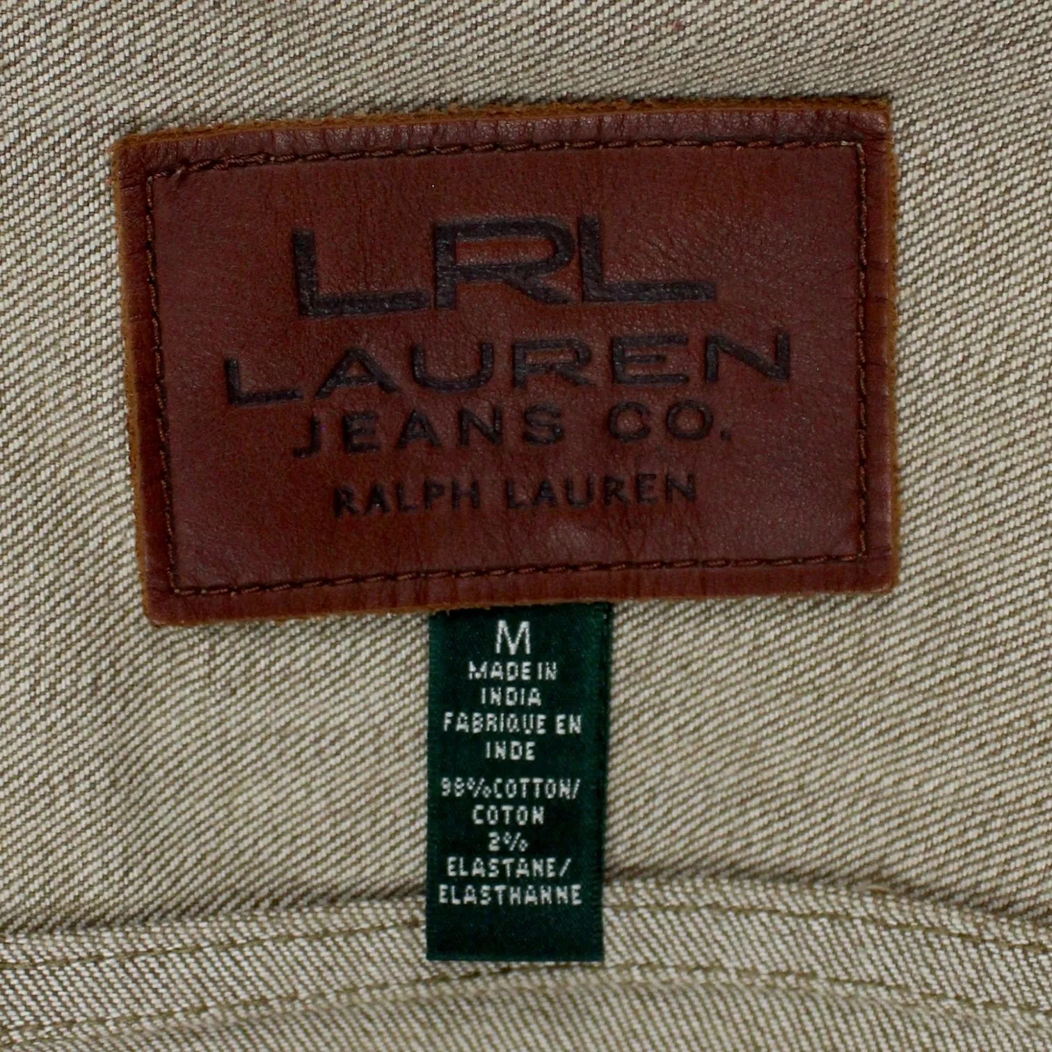 LRL Ralph Lauren Brown Jeans Jacket