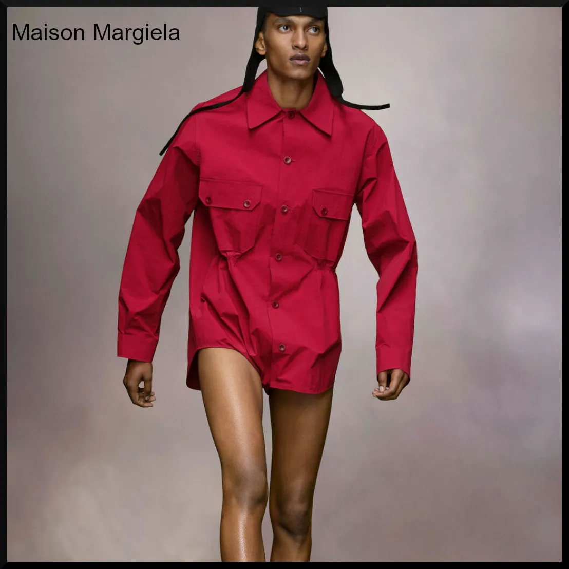 Maison Margiela  |Nylon Designers Shirts