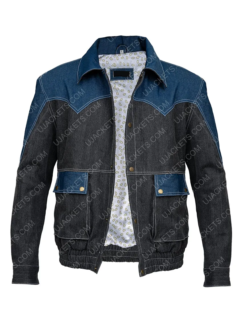 Marty Mcfly Denim Jacket | Back To The Future Denim Jacket