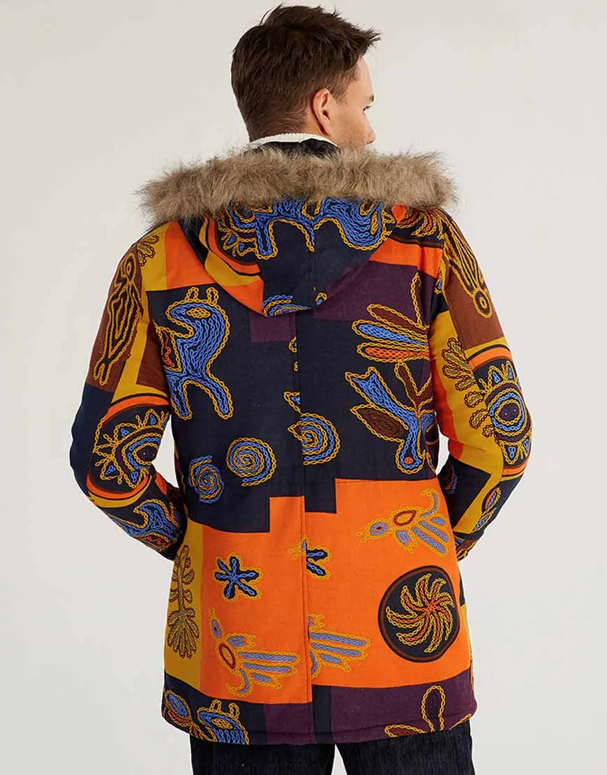 Men's Ethnic Hooded Coat | New Arrivals 2020 | Ujackets.com