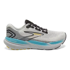 Men's Brooks Glycerin 21, Coconut/Forged Iron/Yellow, 14 2E Wide