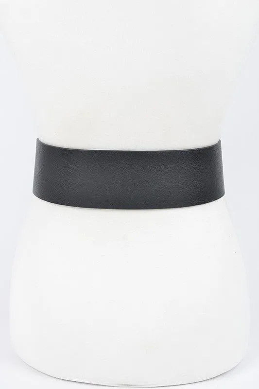 Metal Buckle Belt - Black