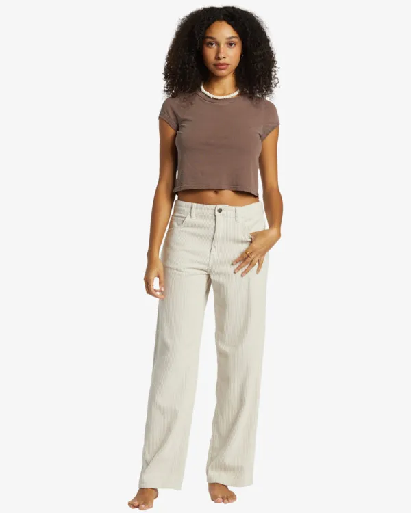 Midtown   - Corduroy Denim Pant for Women