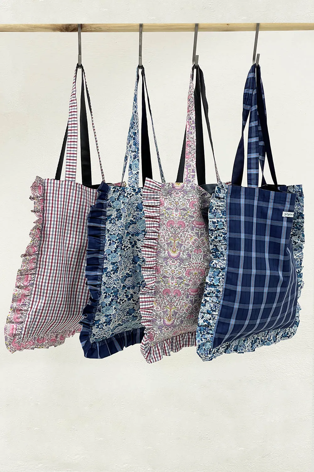 MILLY BAG LIBERTY AND TARTAN FABRIC