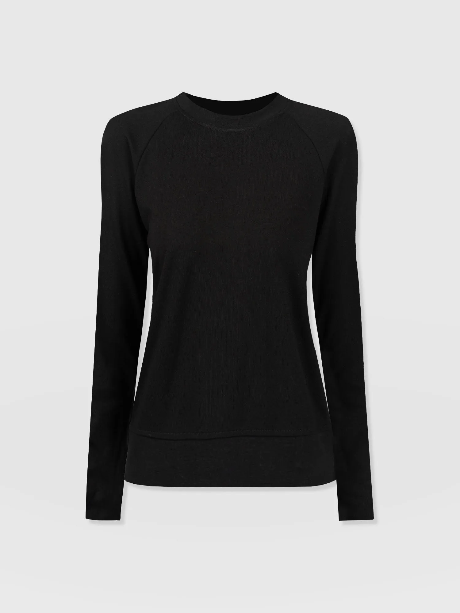 Morgan Zip Sweater - Black