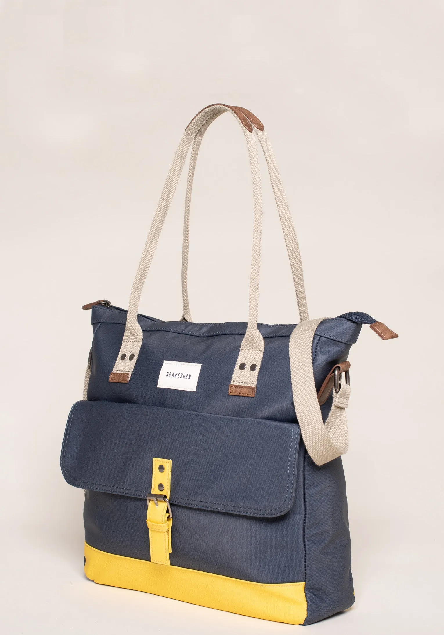 Navy Shopper Bag