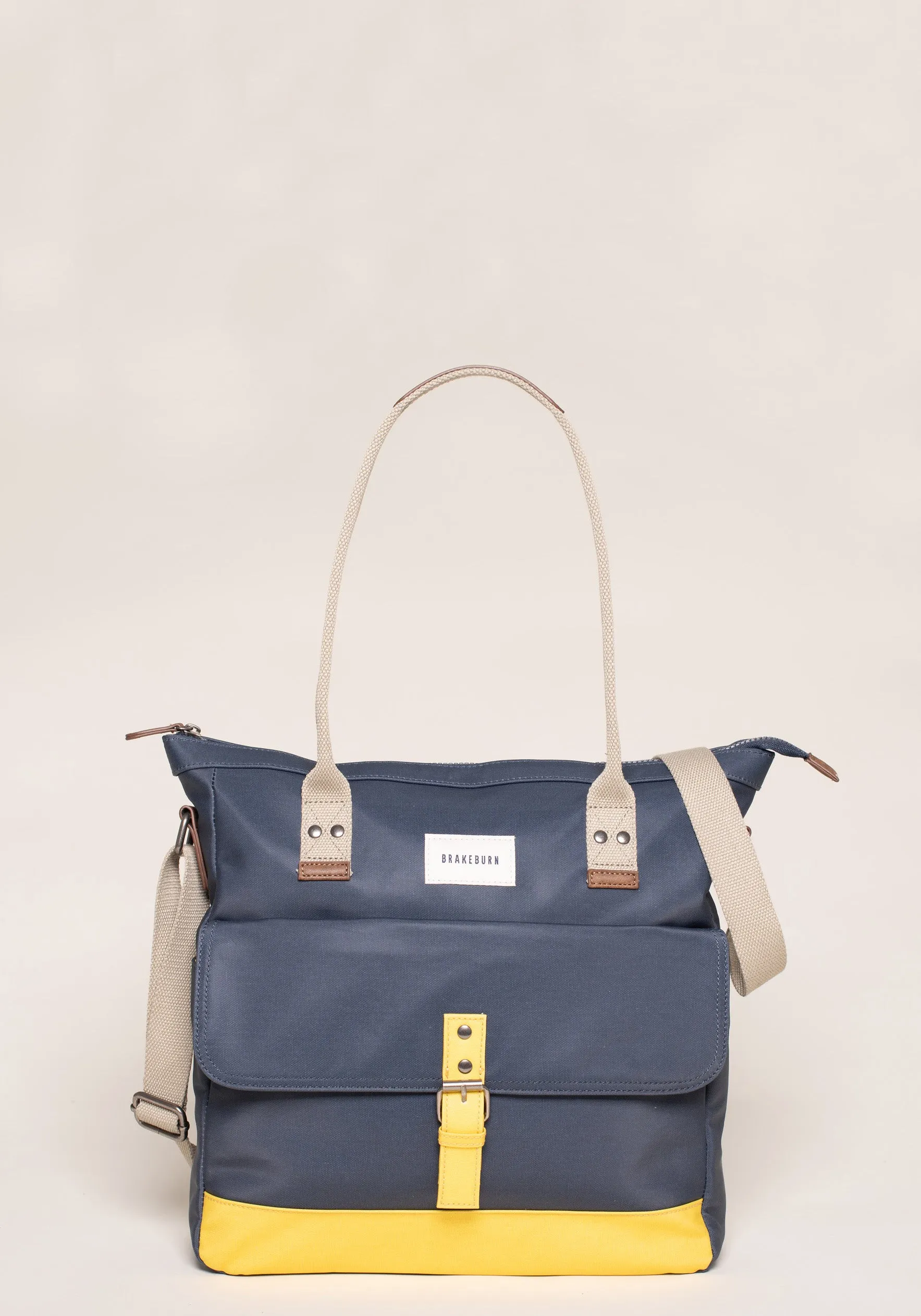 Navy Shopper Bag