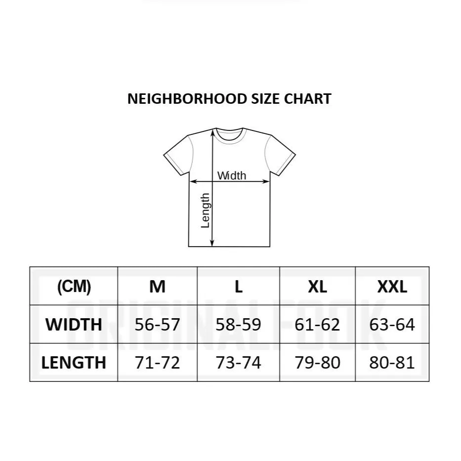 Neighborhood NH-8 SS Tee Black