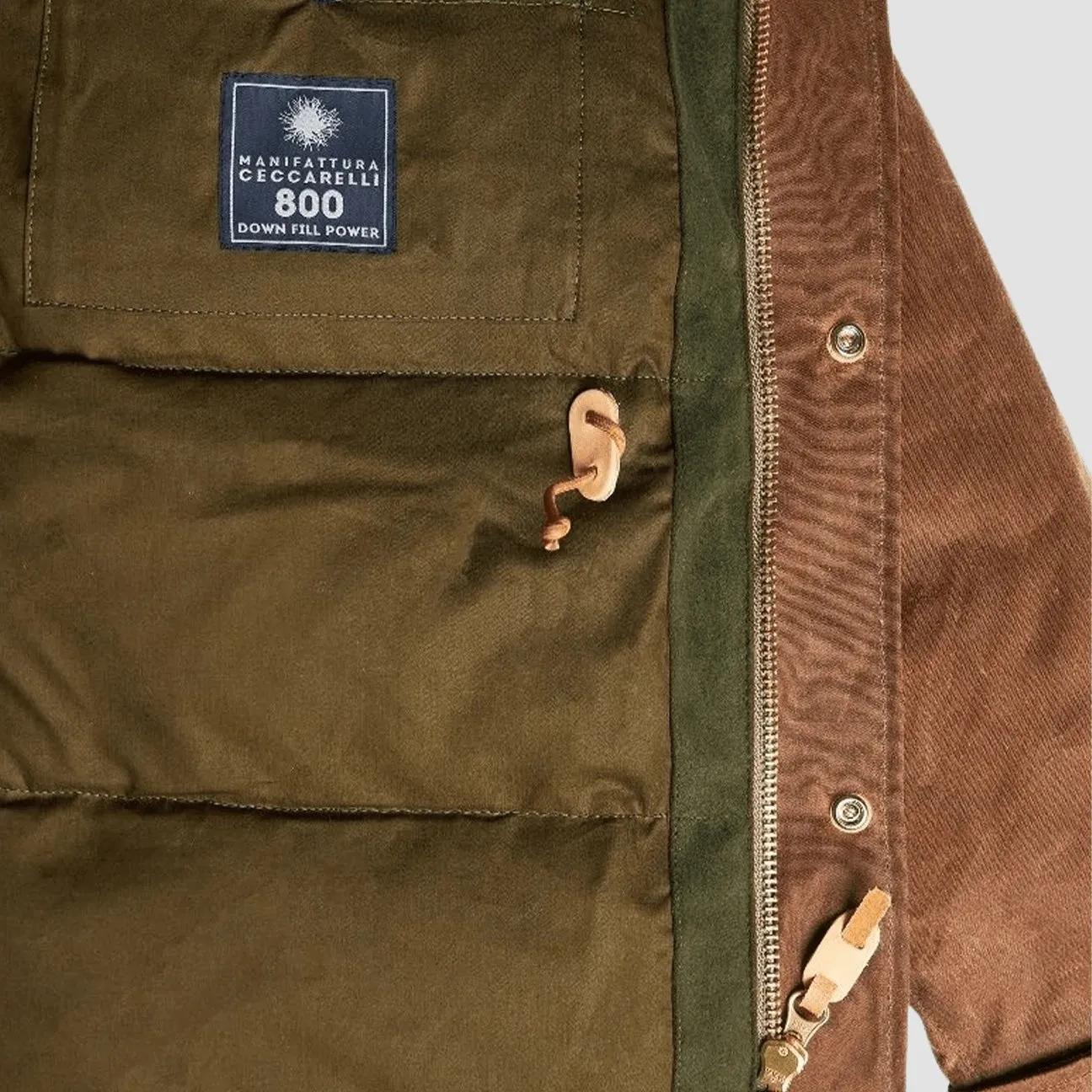 New fisherman parka Manifattura Ceccarelli