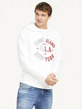 New York Logo Organic Cotton Hoodie | Sweatshirts & Hoodies | Tommy Hilfiger