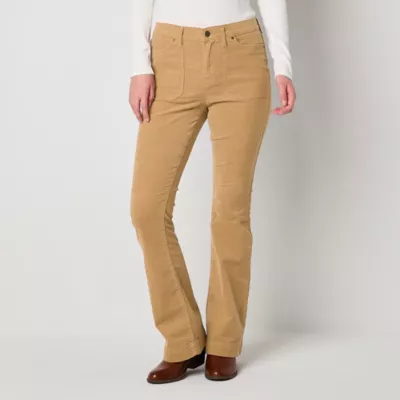 new!a.n.a Womens High Rise Flare Corduroy Pant - Tall