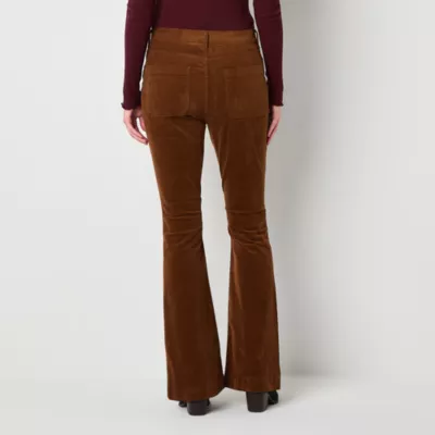 new!a.n.a Womens High Rise Flare Corduroy Pant