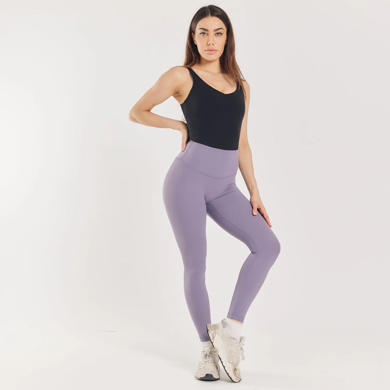 NKD Legging in Dusky Lilac - FINAL SALE