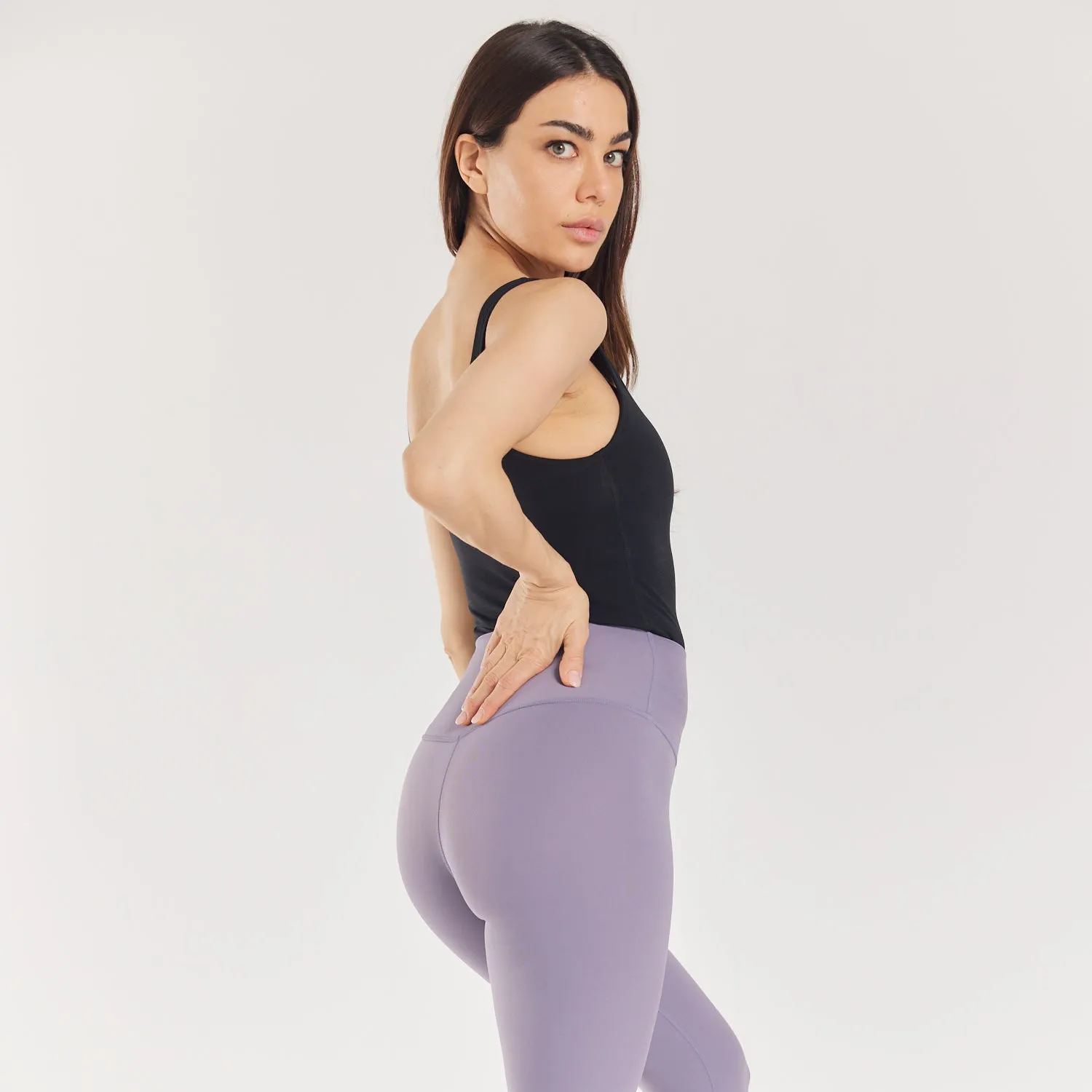 NKD Legging in Dusky Lilac - FINAL SALE