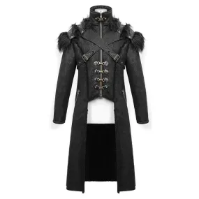 Numinous Gothic Fur Coat for Men | Kilt and Jacks