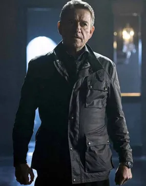 Pennyworth Gotham Alfred Leather Jacket | Ujackets.com - 45% OFF